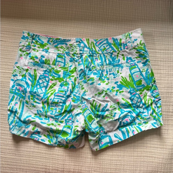 Lilly Pulitzer Callahan Shorts - Lighthouse Print - Picture 3 of 3